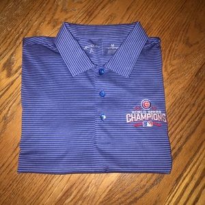 Chicago Cubs World Series Champions Antigua Polo